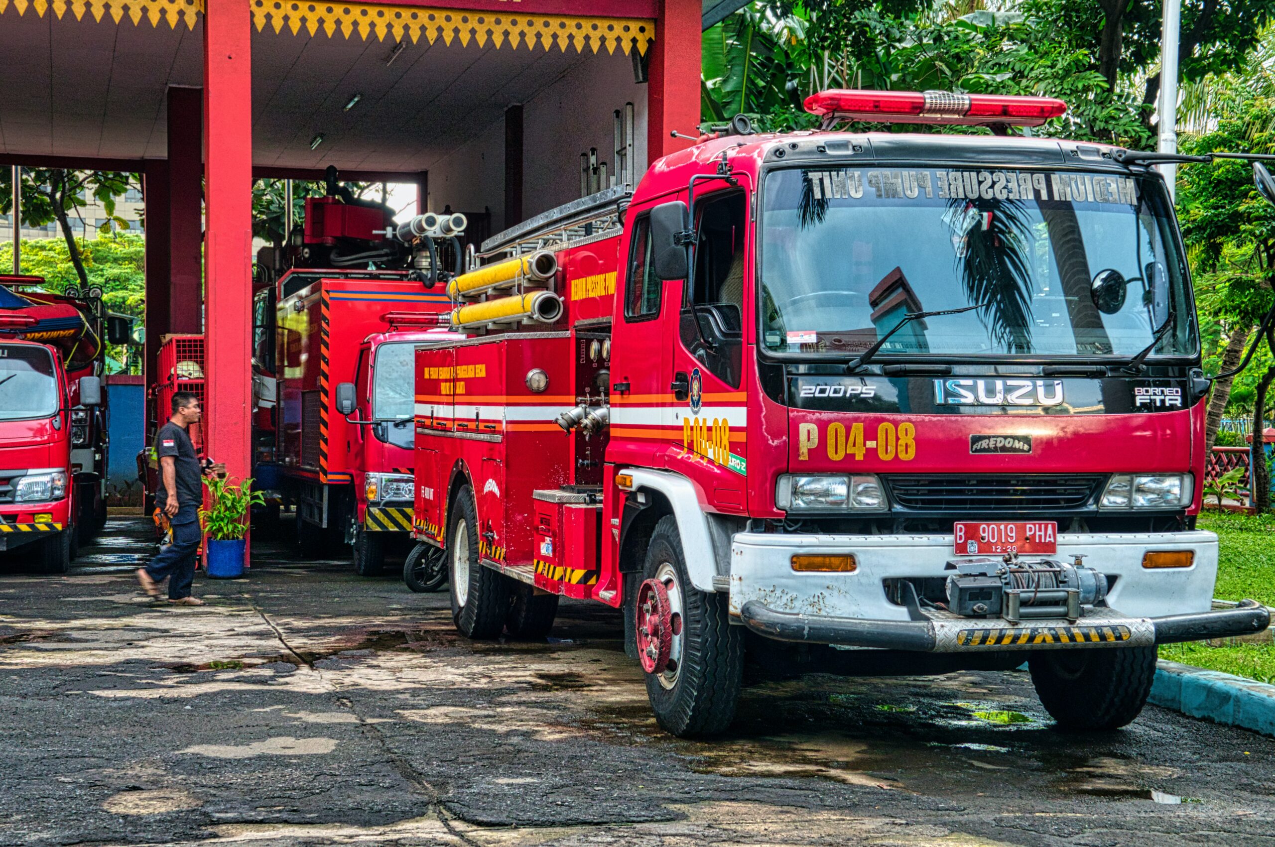 applications : véhicule de secours incendie