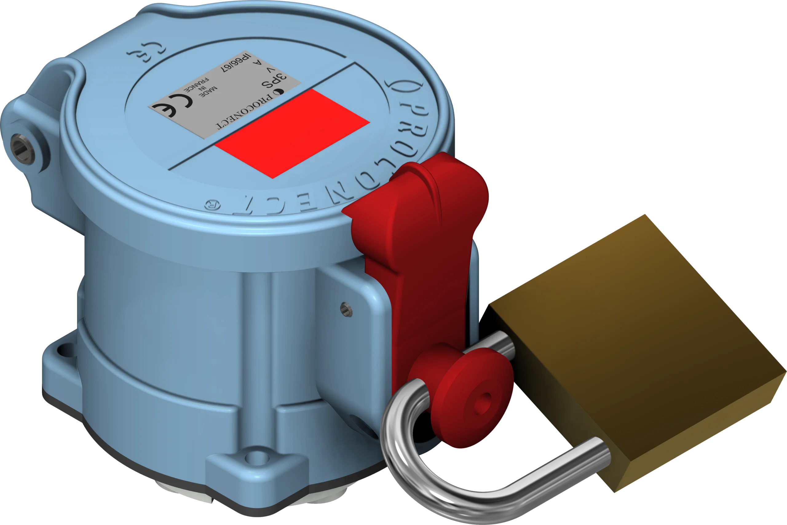 3PS16 padlocking latch