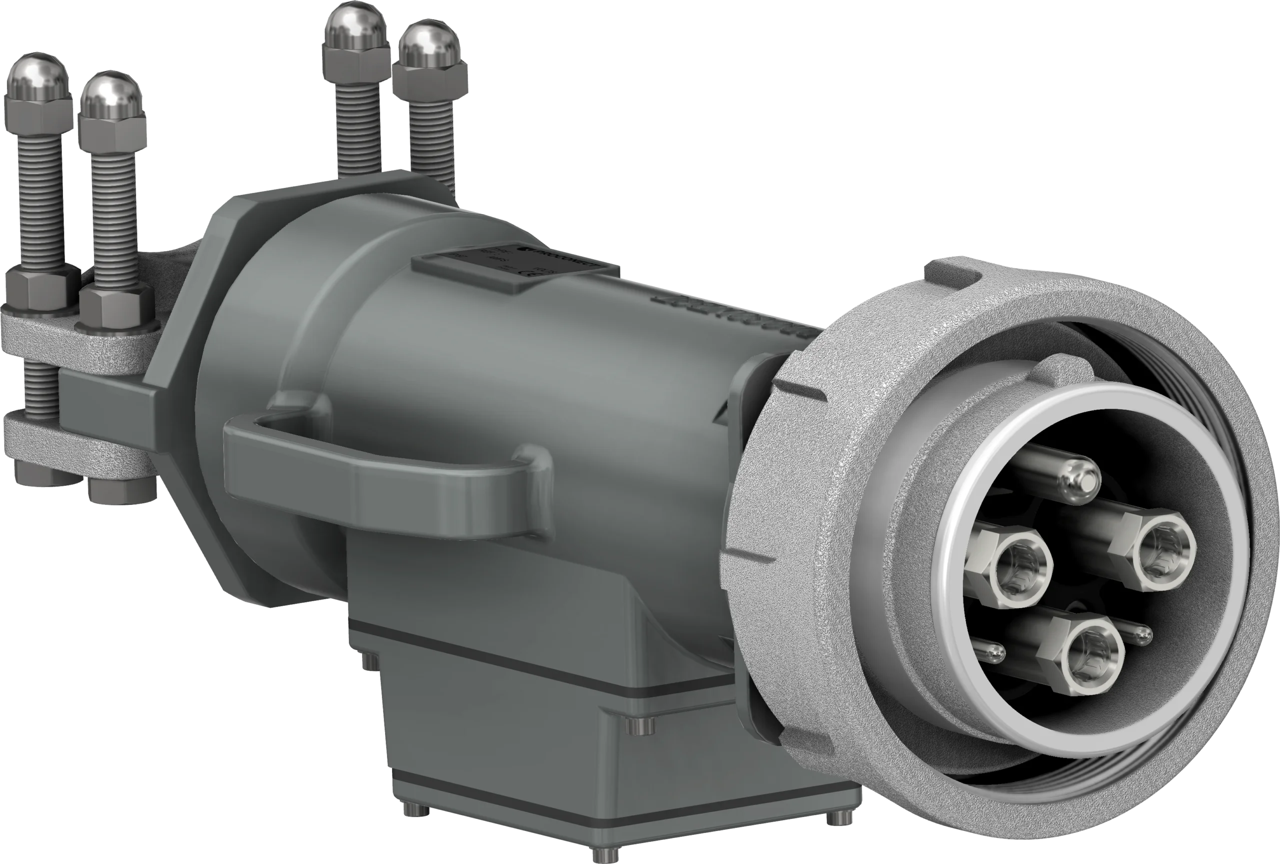3PV5 plug + optical fiber derivation box low