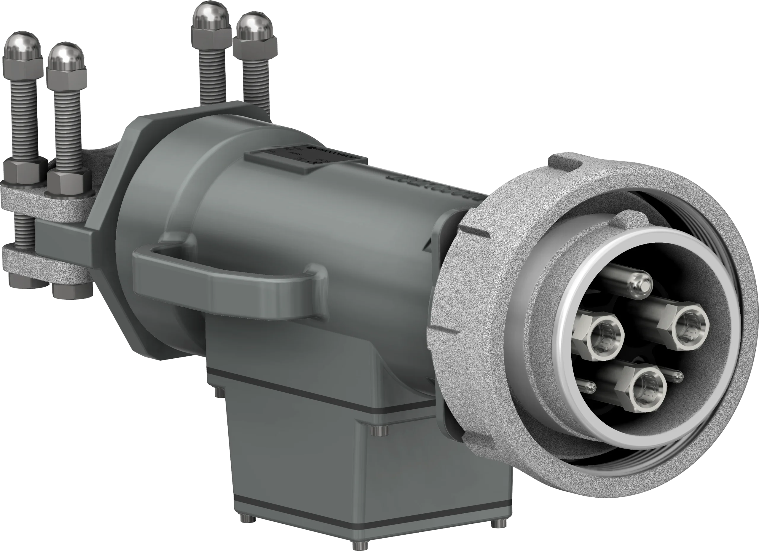 3PV5 plug + optical fiber derivation box high