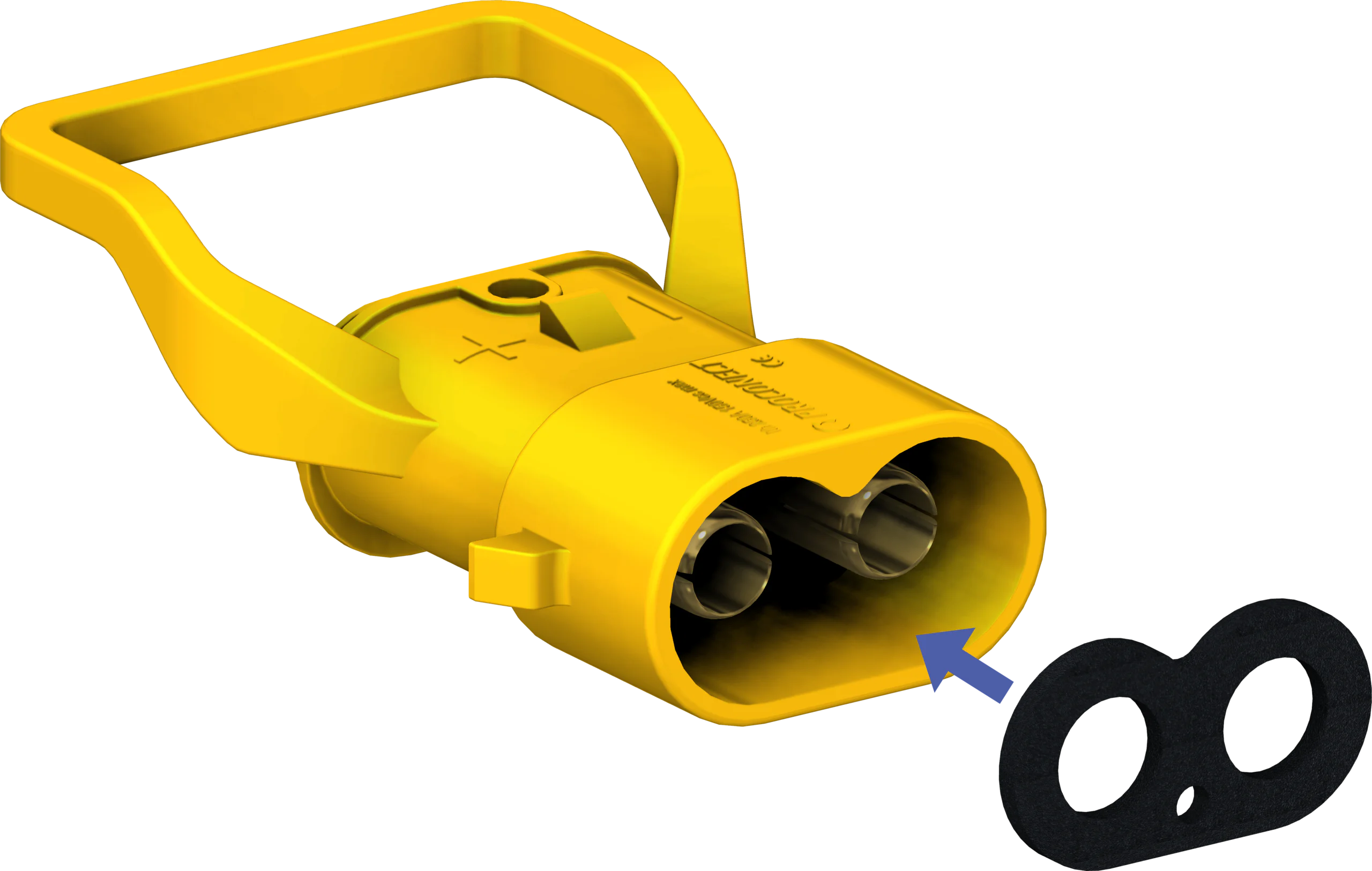 Y connector plug + front seal