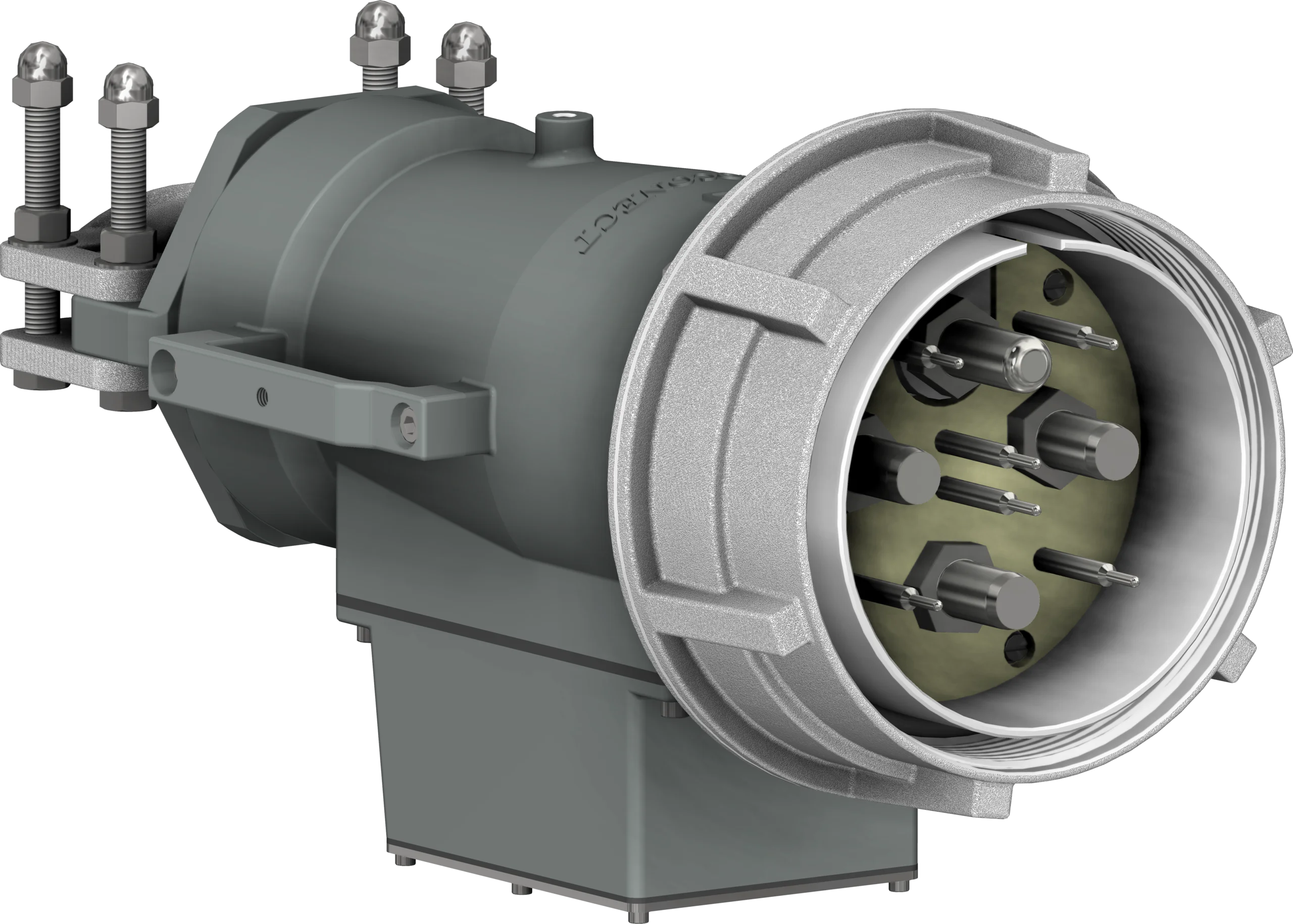3PV6 plug + optical fiber derivation box