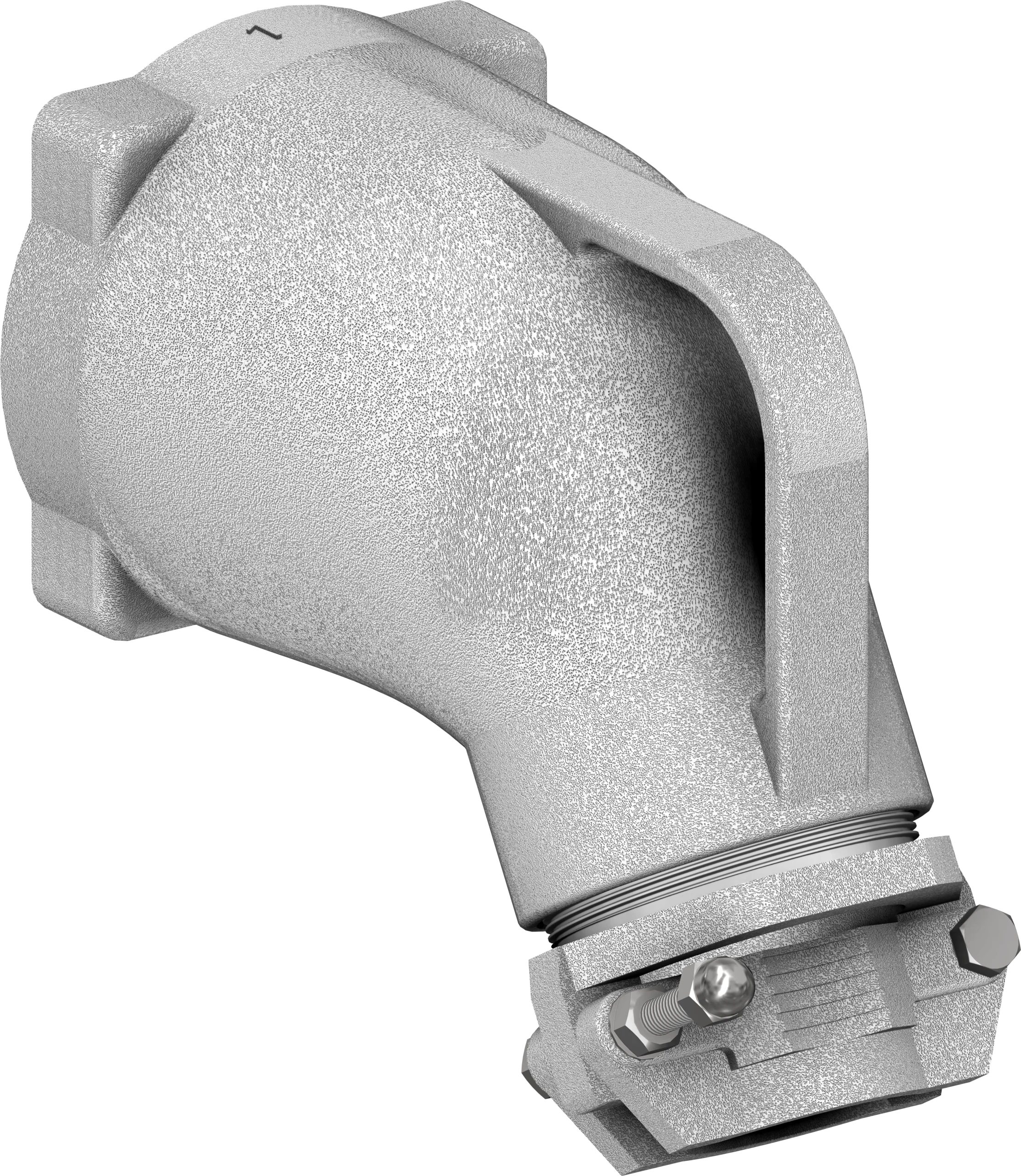 3PS200 metallic angled handle