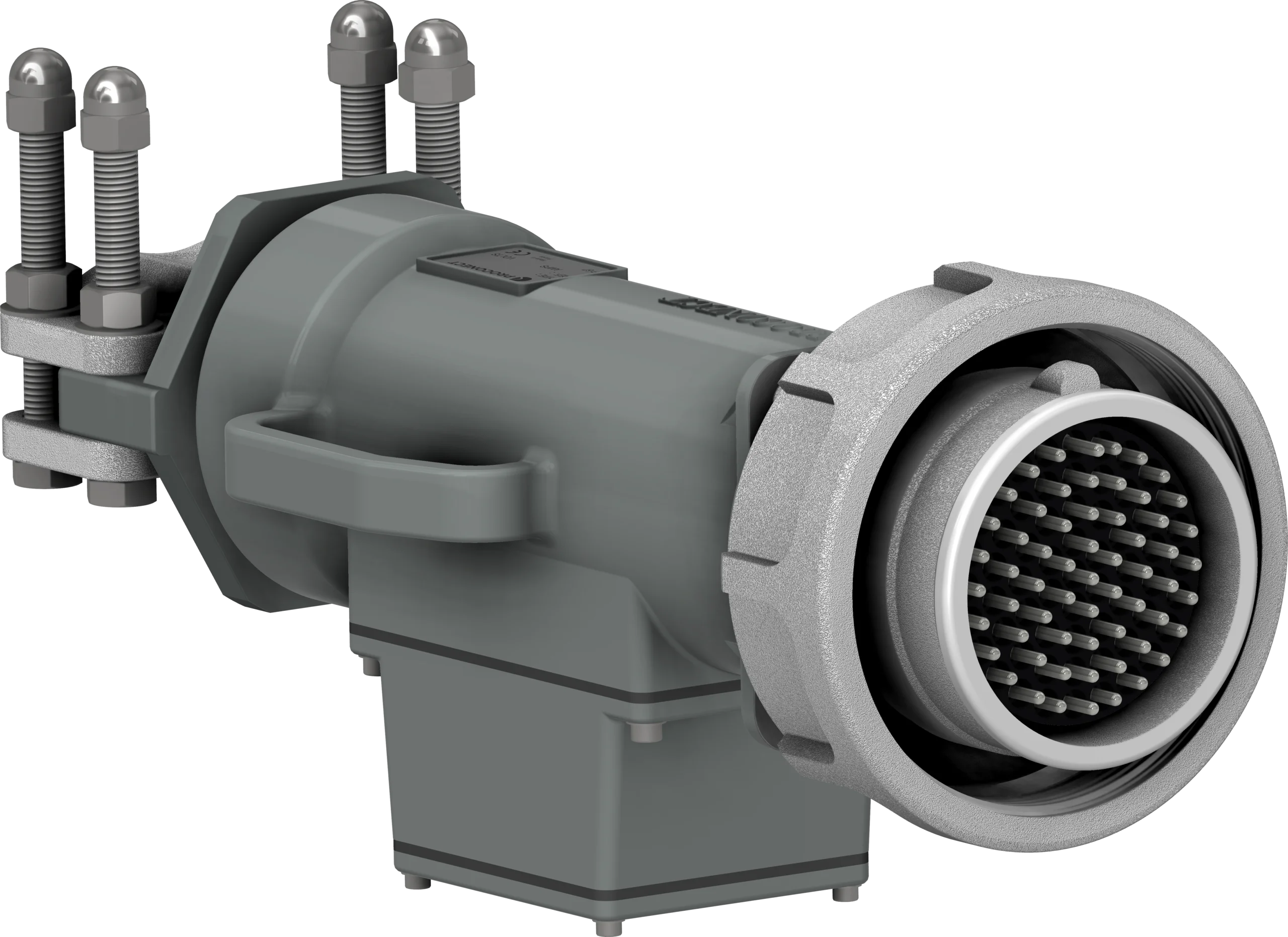 3PV5 61p plug + optical fiber high derivation box